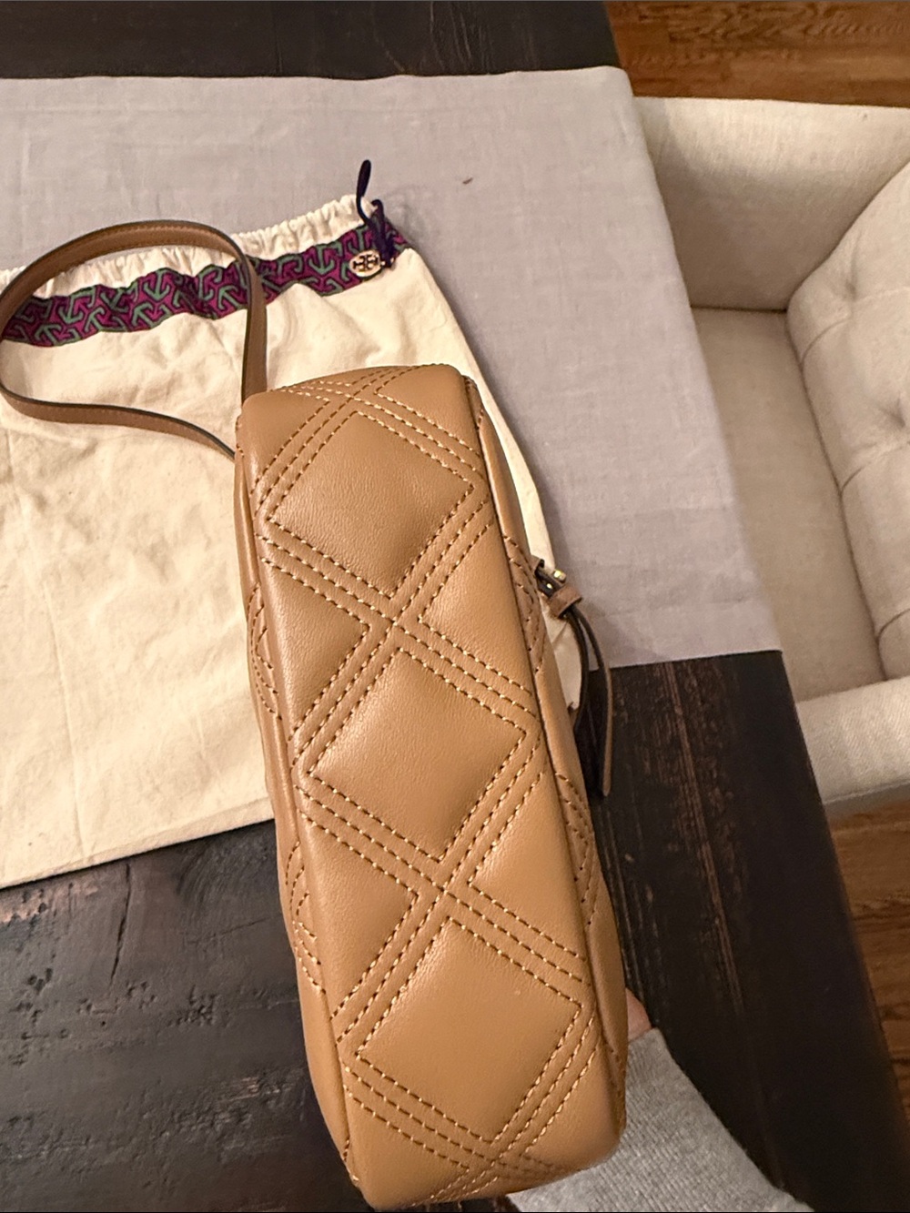 Tory Burch Fleming Soft Camera Bag - Picture 5 of 6
